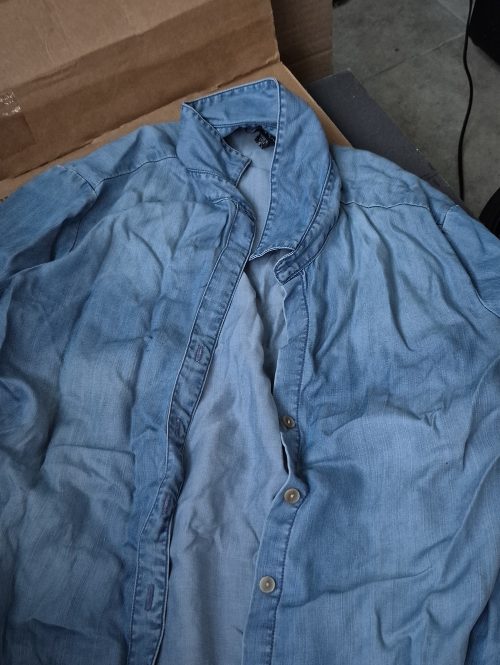 Velvet Heart Light Blue Button-Down Shirt